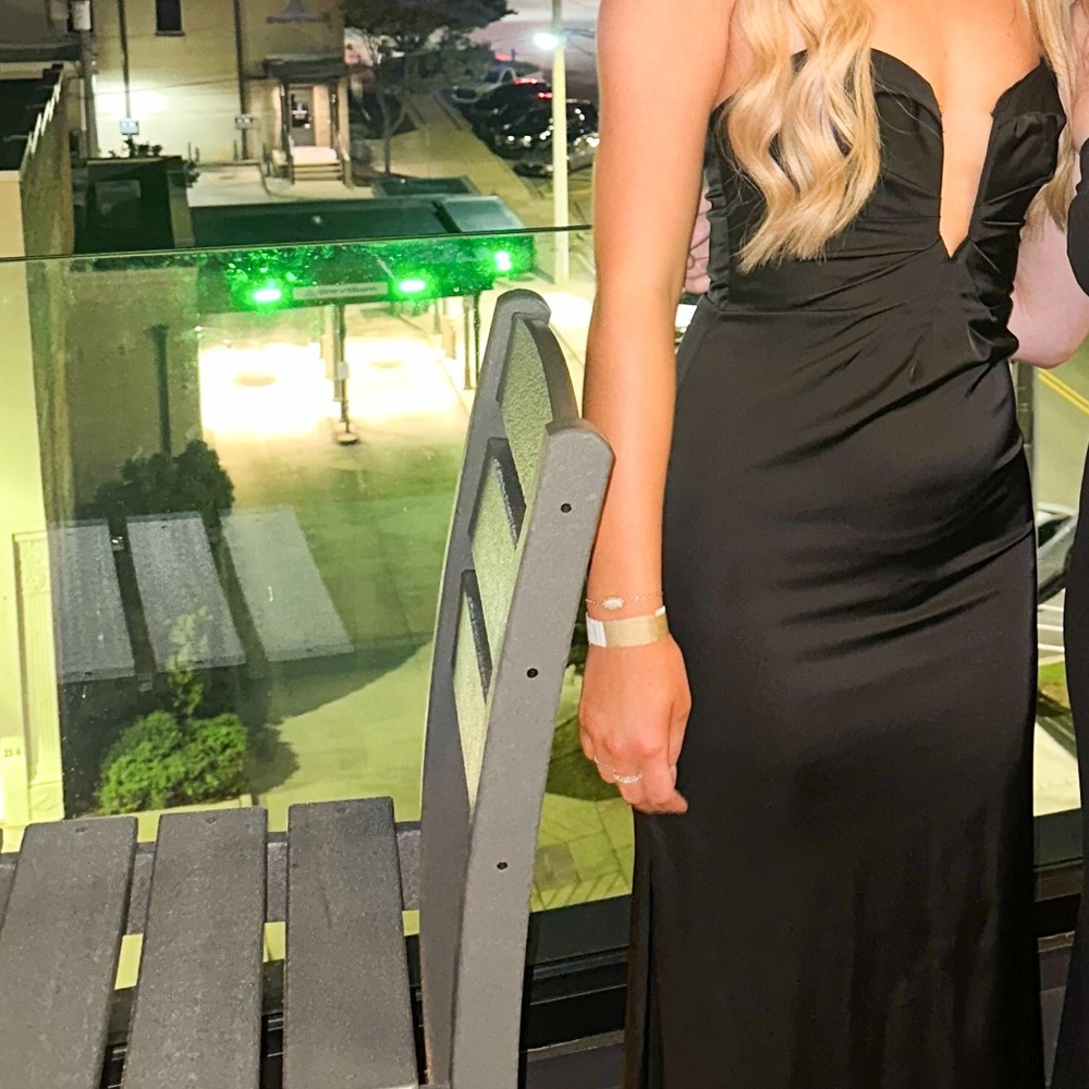 Black long formal dress